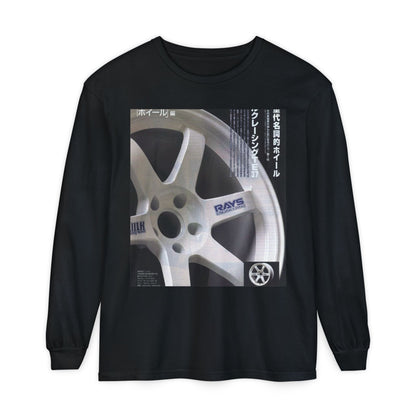 Rays Wheel Graphic Long Sleeve Tee