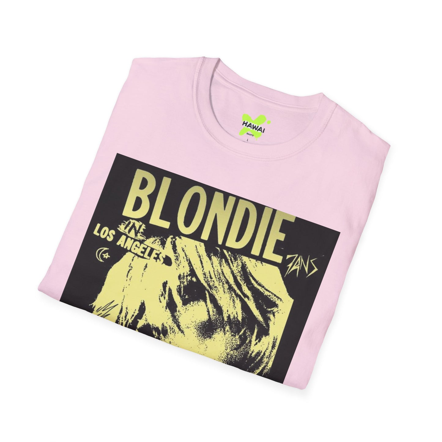 Vintage Blondie Unisex Softstyle T-Shirt - Retro Music Graphic Tee