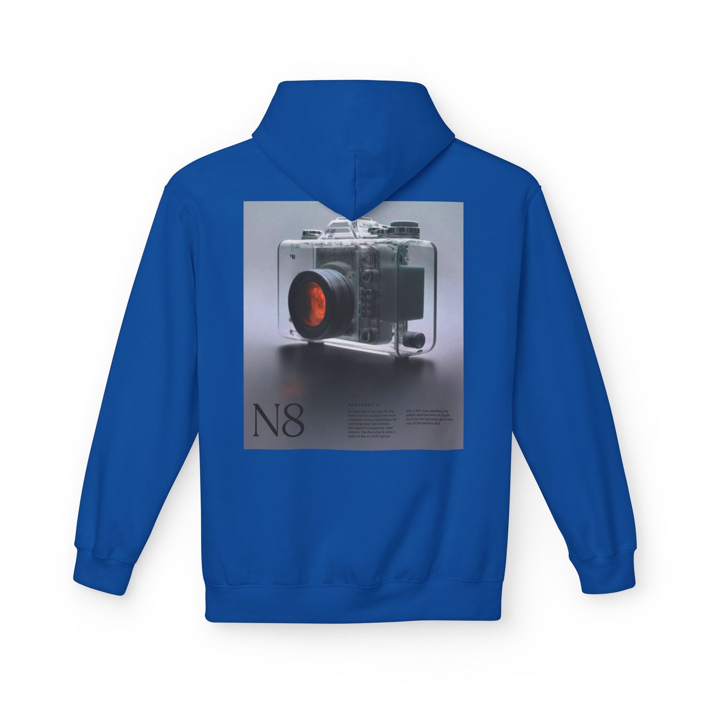 Retro Camera Photo Hoodie, Cozy Unisex Fleece Sweatshirt for Photography Lovers, Fashion Gift for Birthdays, Casual Wear, Everyday Style