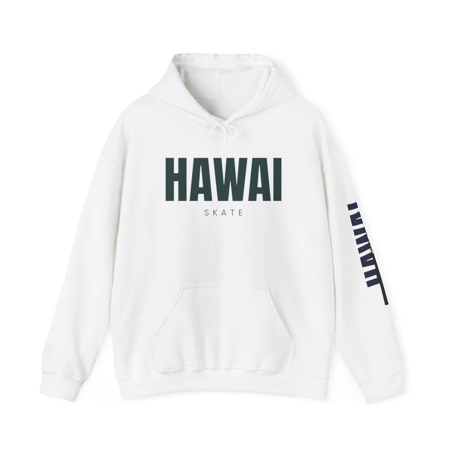 Hawai Skate Hooded Sweatshirt - Casual Streetwear, Unisex Pullover, Perfect for Skate Lovers, Ideal for Everyday Wear, Gift for Him/Her