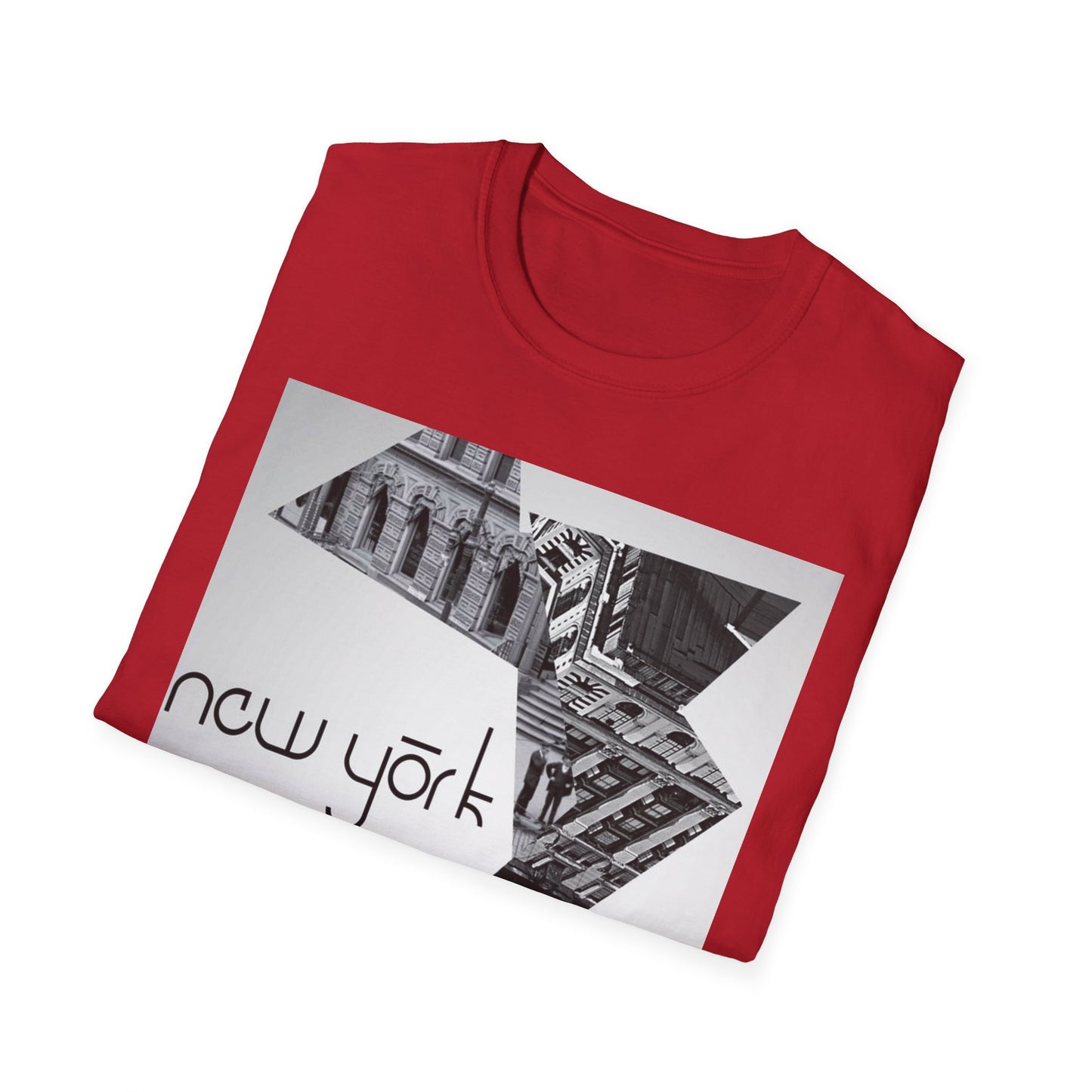 New York City Graphic T-Shirt, Unisex Softstyle Tee, Urban Fashion, Gift for Travelers, Streetwear Style, Vintage NYC Apparel