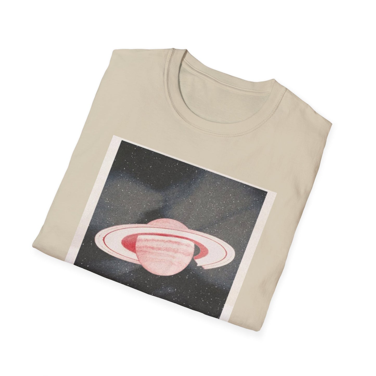 Vintage Saturn Graphic T-Shirt, Retro Space Tee, Unisex Casual Wear, Planet Lovers Gift, Cool Astronomy Shirt