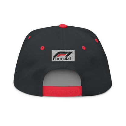 Monte Carlo Monaco Embroidered Flat Bill Cap