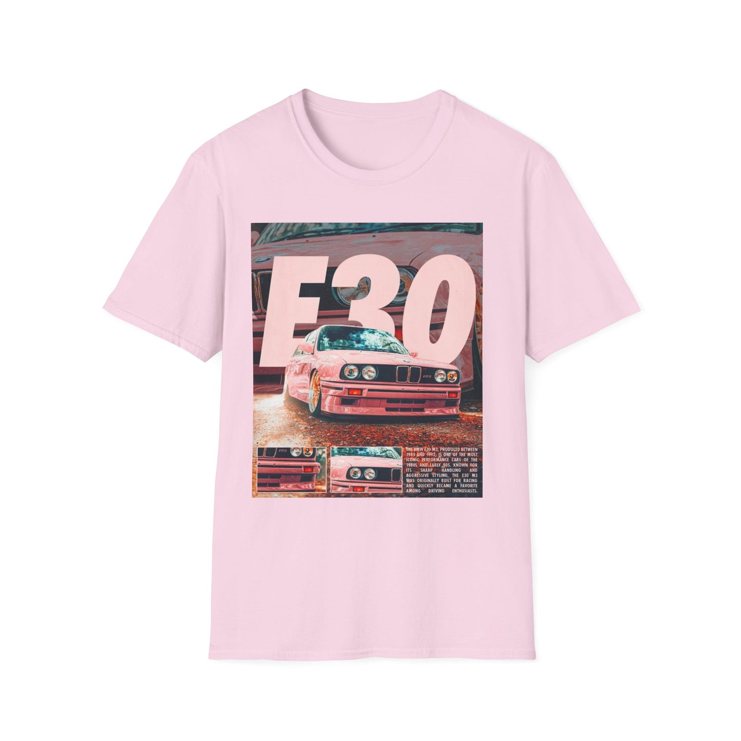 Retro Car Lover's Unisex T-Shirt - F30 Vintage Design