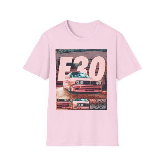 Retro Car Lover's Unisex T-Shirt - F30 Vintage Design