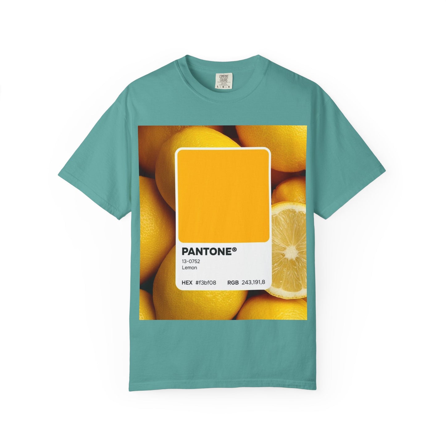Pantone Lemon Print T-Shirt
