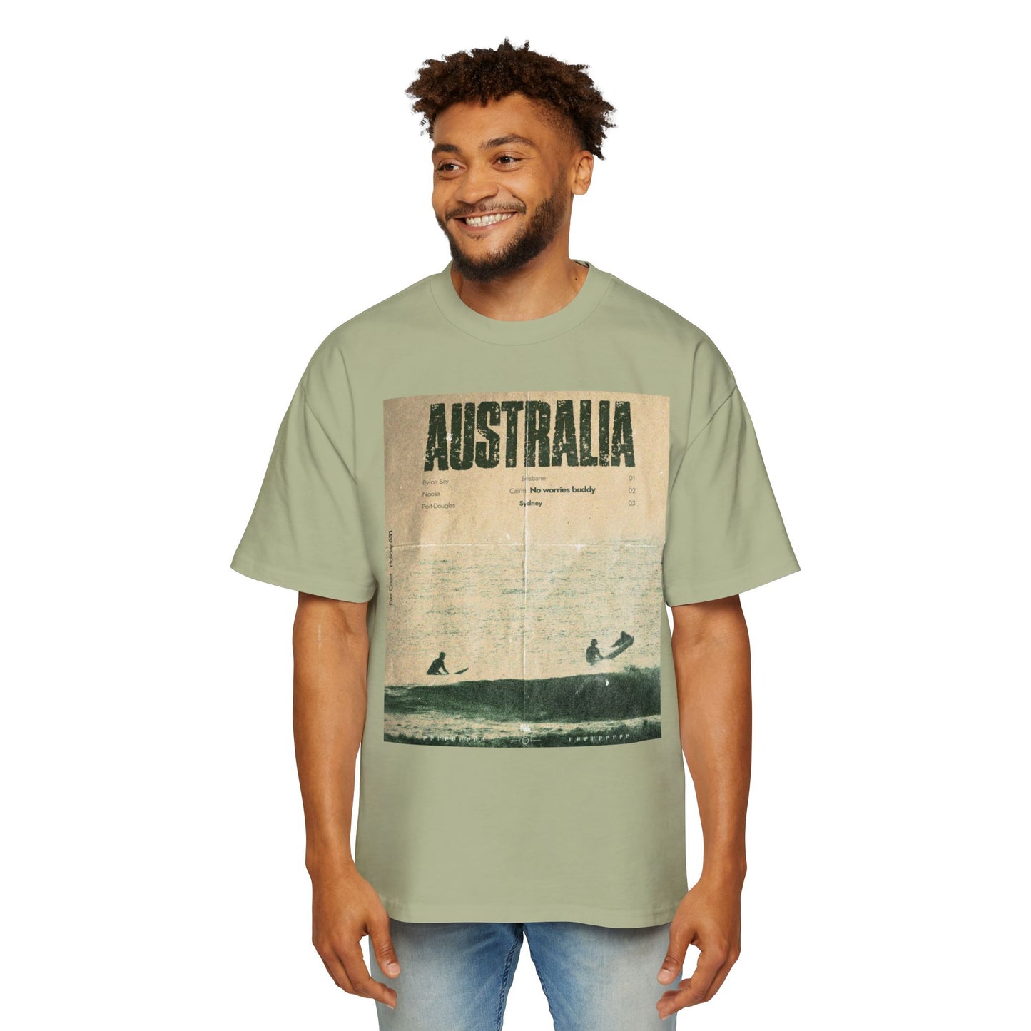 Australia Vintage Surf Tee — Retro Travel Graphic T-Shirt