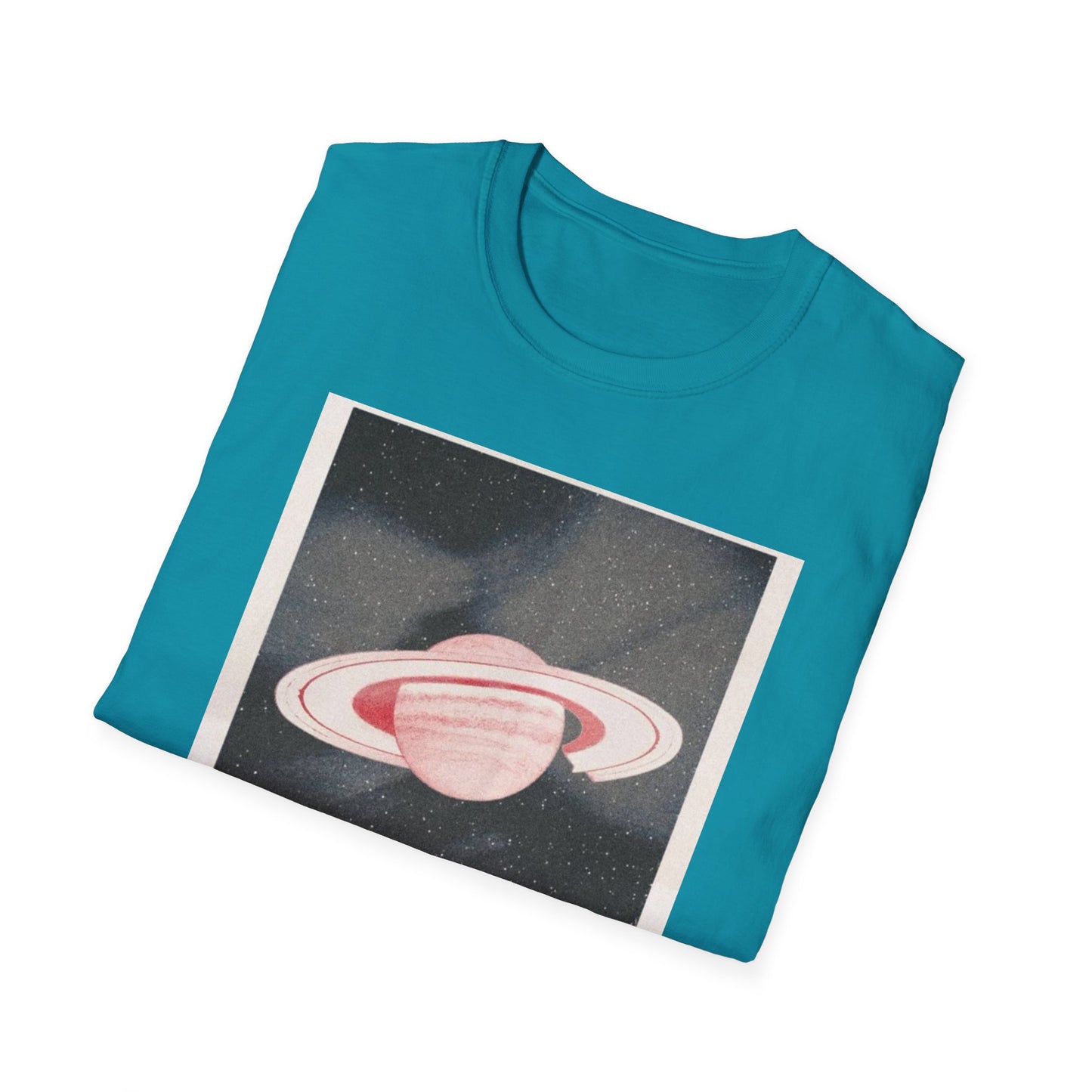 Vintage Saturn Graphic T-Shirt, Retro Space Tee, Unisex Casual Wear, Planet Lovers Gift, Cool Astronomy Shirt