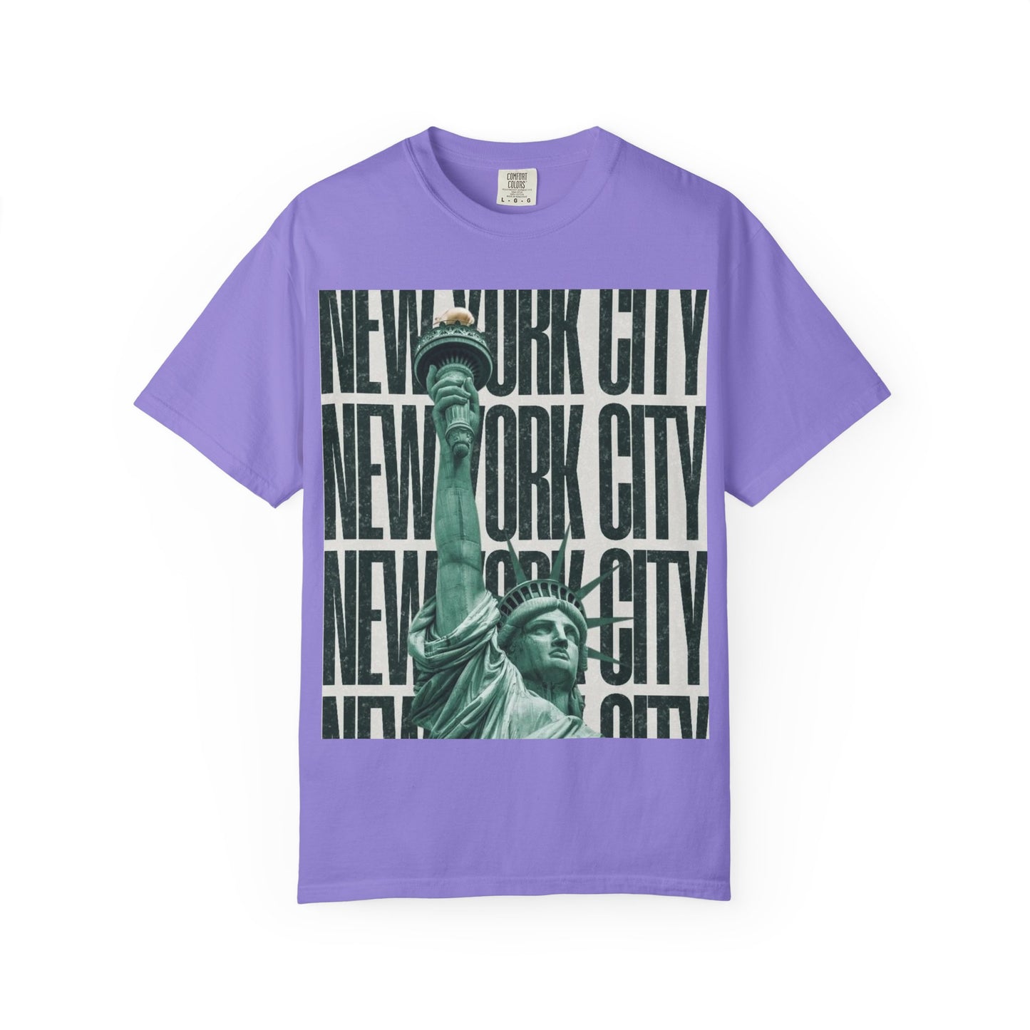 New York City Statue of Liberty Graphic T-Shirt — Retro Urban Travel Tee