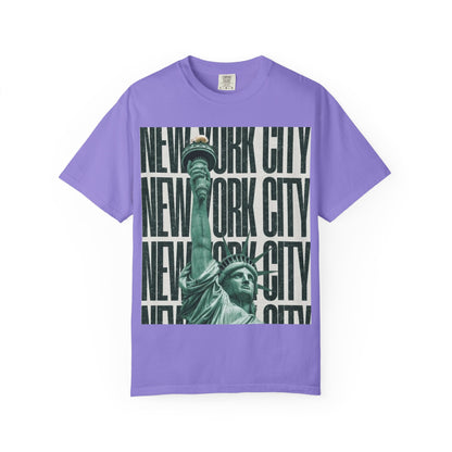 New York City Statue of Liberty Graphic T-Shirt — Retro Urban Travel Tee