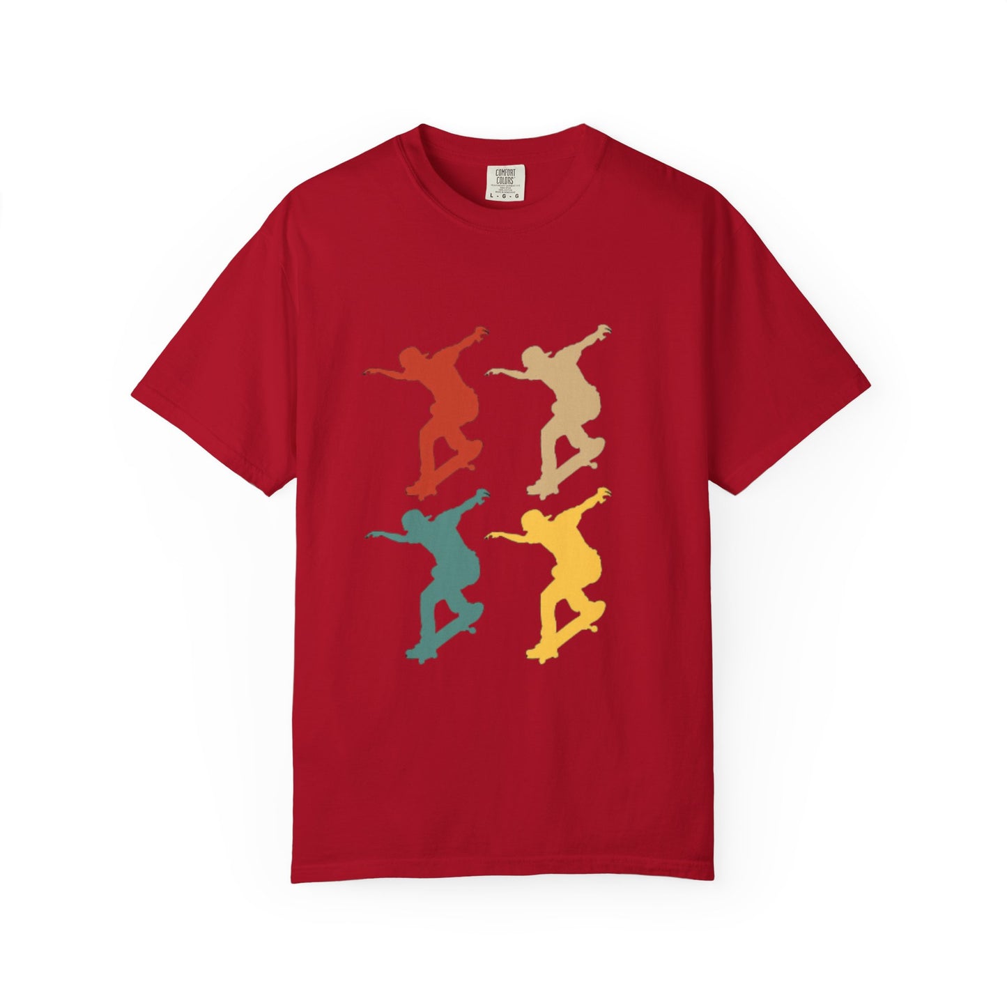 Vibrant Skateboarding T-Shirt for Adventure Lovers