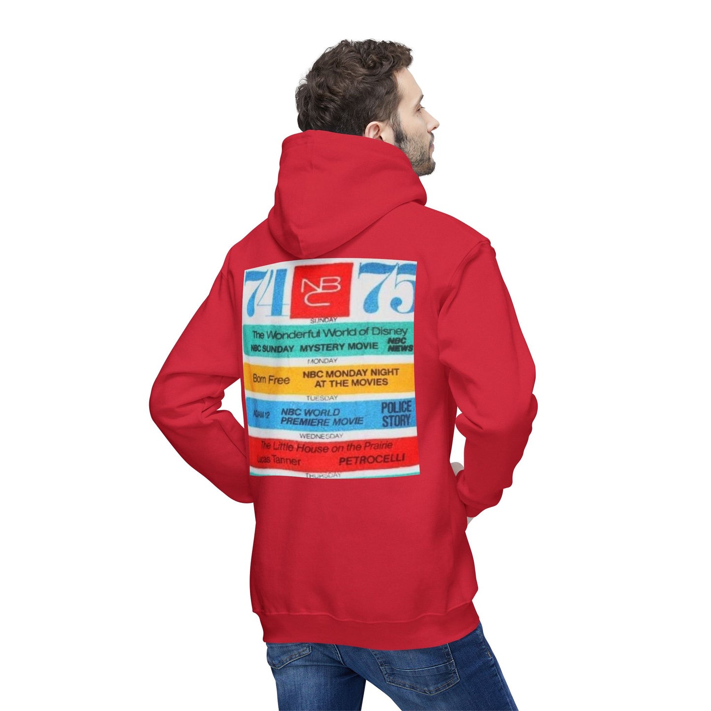 Retro Movie Night Unisex Hooded Sweatshirt - Perfect for Film Lovers