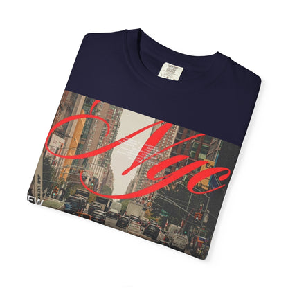 NYC Traffic Photo Tee — Midtown Manhattan Hudson Yards Graphic T-Shirt