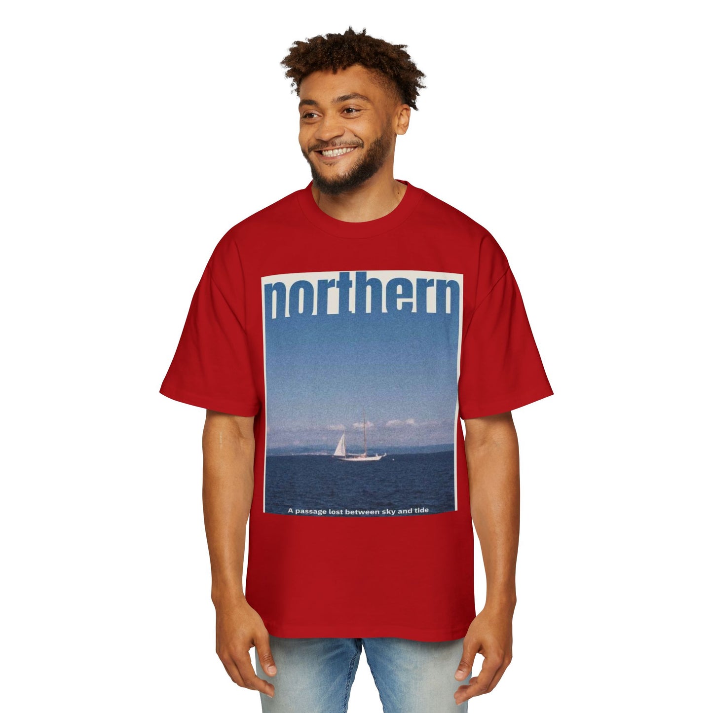 Northern Sail Tee — Vintage Coastal Graphic T-Shirt