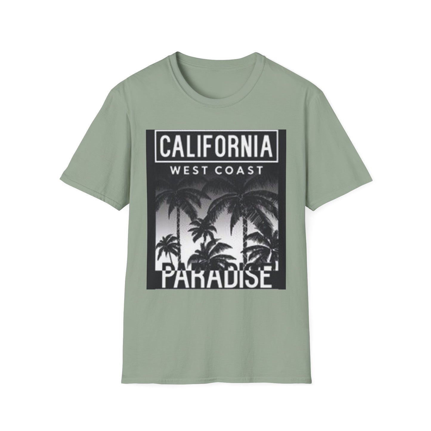 California Paradise Unisex T-Shirt, West Coast Apparel, Summer Vibes Shirt, Beachwear, Travel Tee, Gift for Travelers