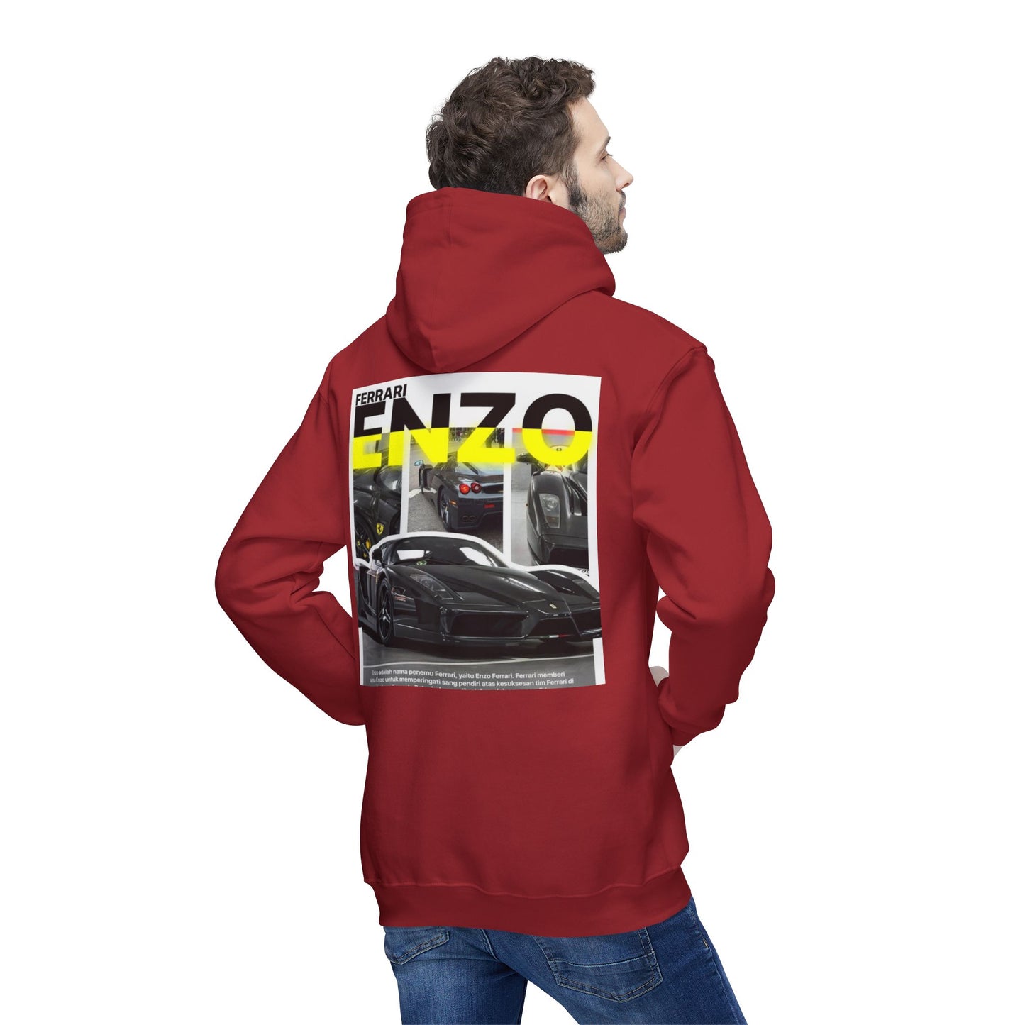 Ferrari Enzo Unisex Hooded Sweatshirt - Made in the USA
