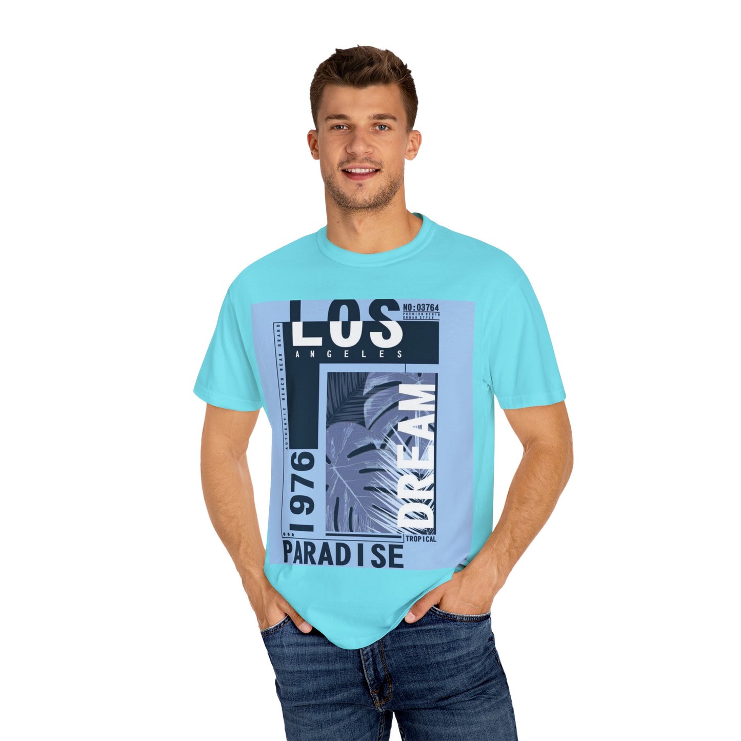 Los Angeles Dream Paradise Tee - Unisex Garment-Dyed T-Shirt