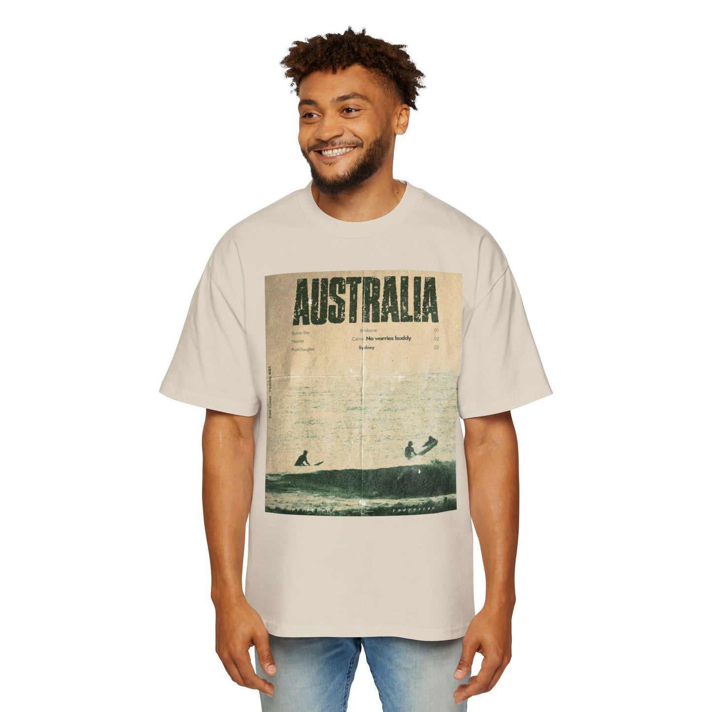 Australia Vintage Surf Tee — Retro Travel Graphic T-Shirt