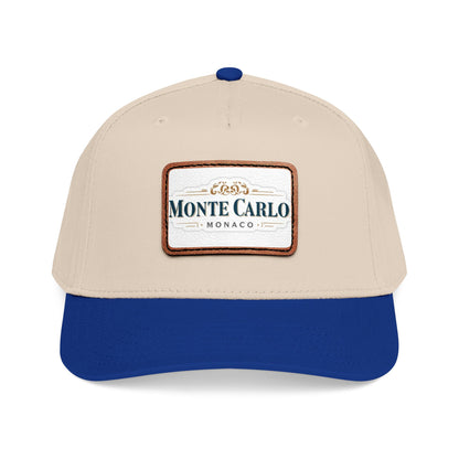 Monte Carlo Leather Patch Baseball Cap