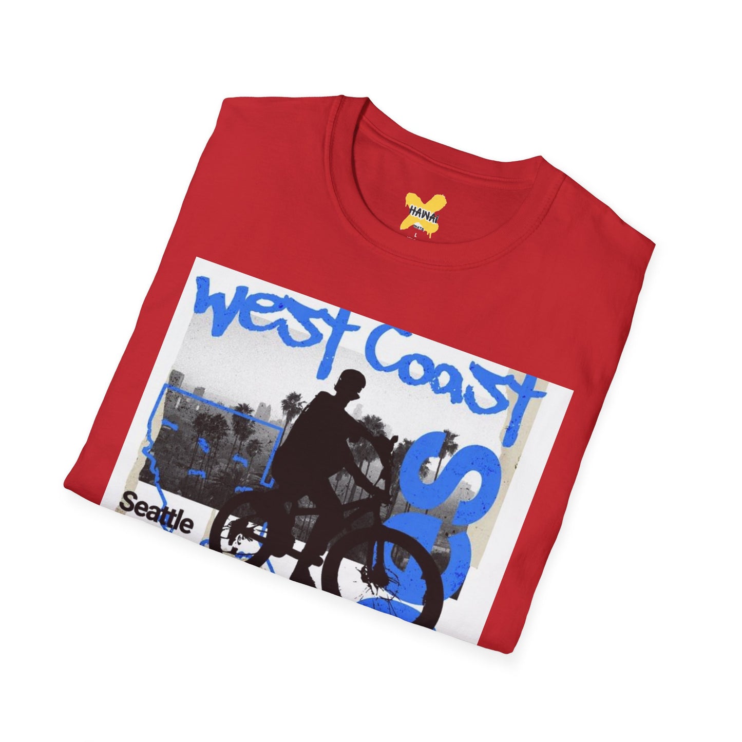 Vintage West Coast Graphic T-Shirt, Casual Tee, Summer Top, Gift for Travelers, Coastal Vibes Wear, Beach Day Shirt