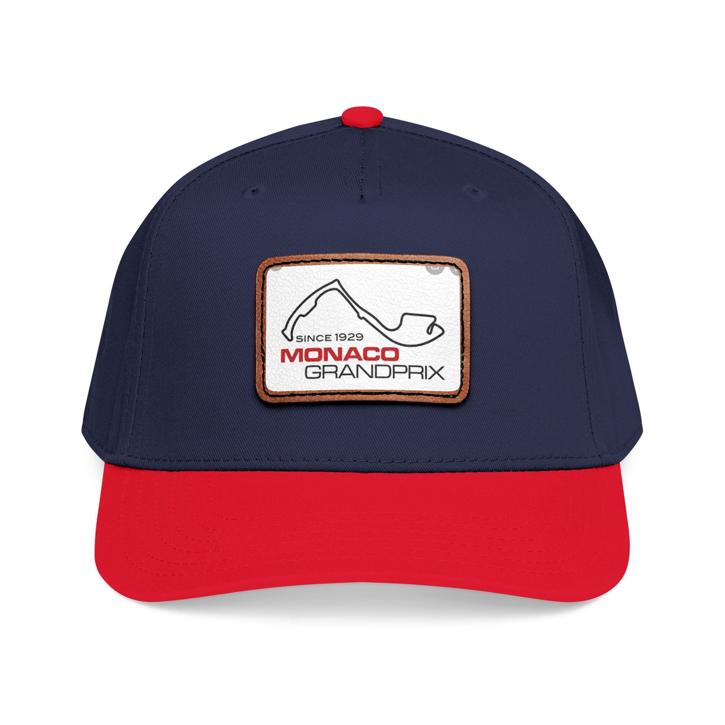 Monaco Grand Prix Leather Patch Baseball Cap