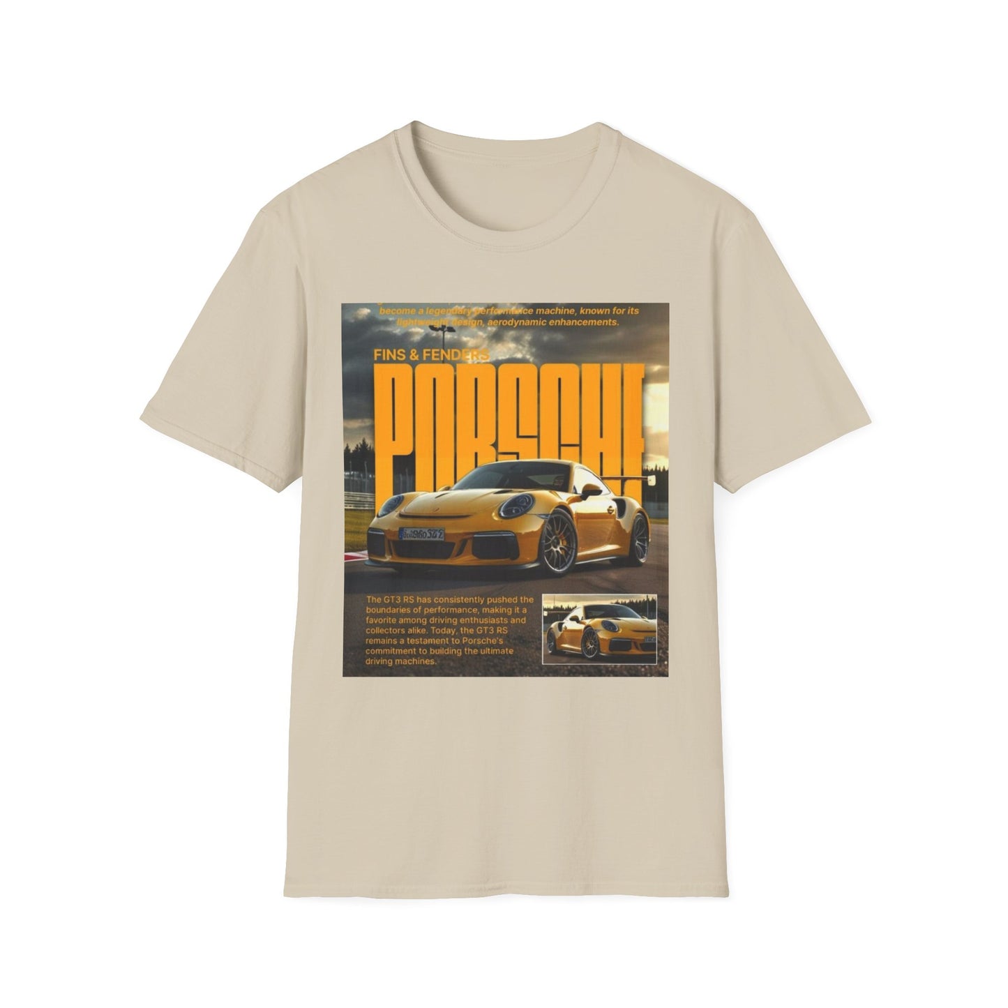 Vintage Porsche Graphic Unisex Softstyle T-Shirt