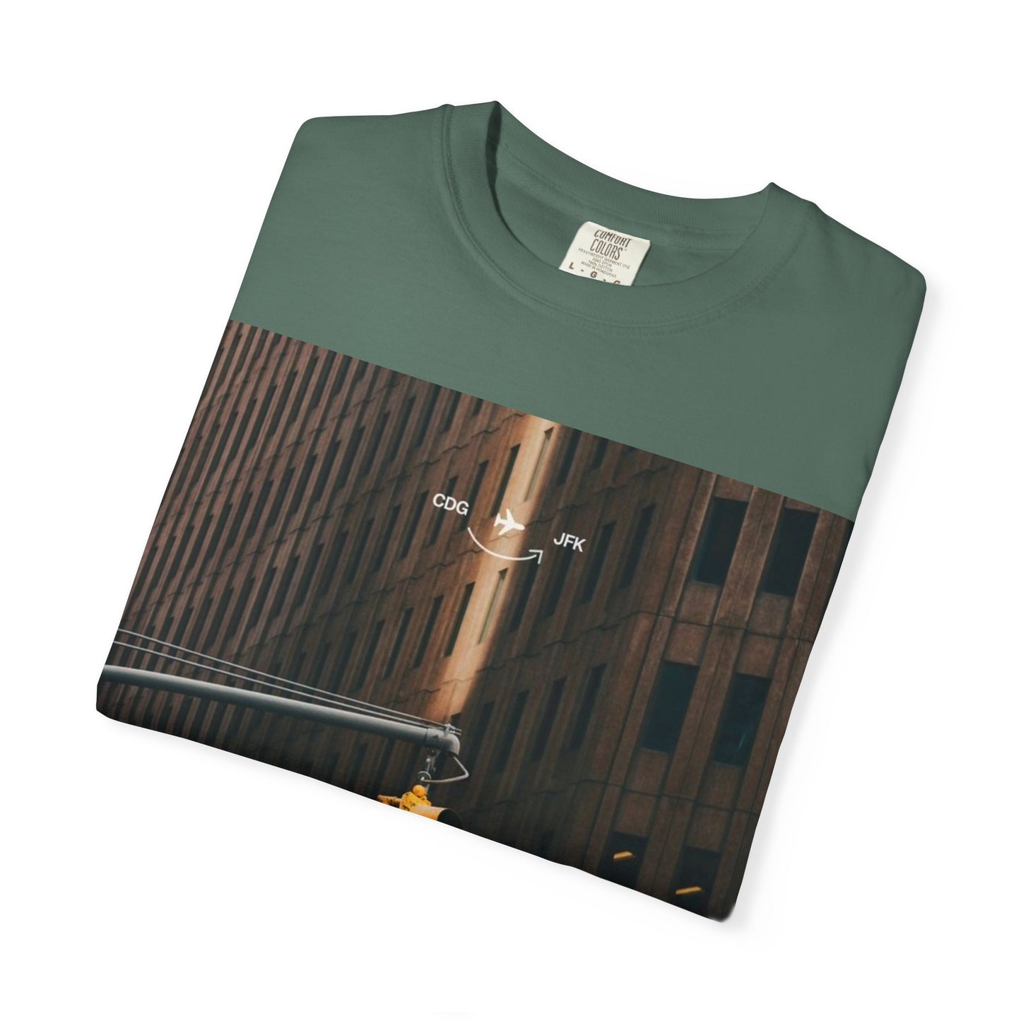 New York City Traffic Light Photo T‑Shirt — Urban Streetwear Tee
