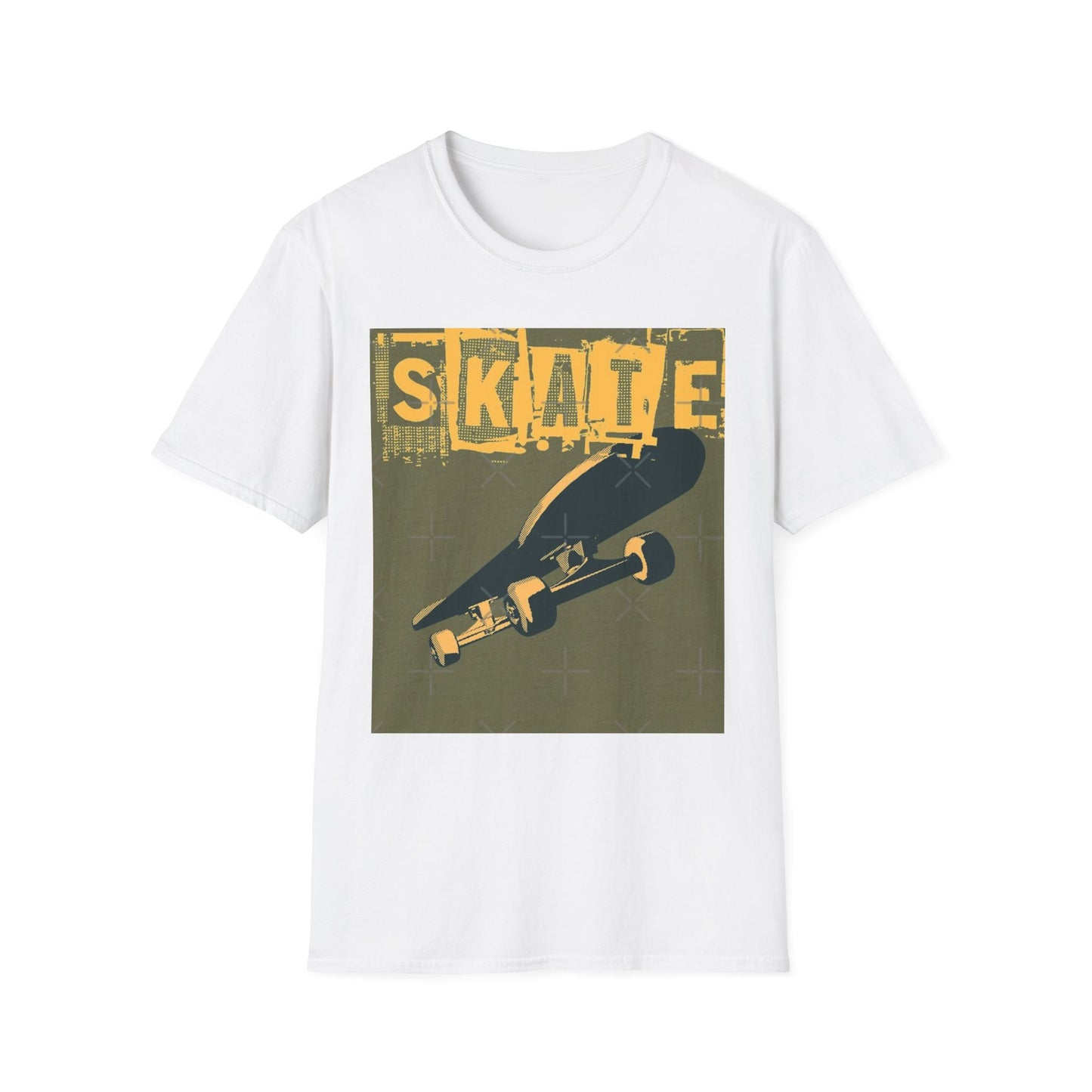Skateboarder Unisex Softstyle T-Shirt | Perfect Gift for Skate Lovers, Streetwear Fashion, Casual Wear, Birthday Present, Youth Apparel