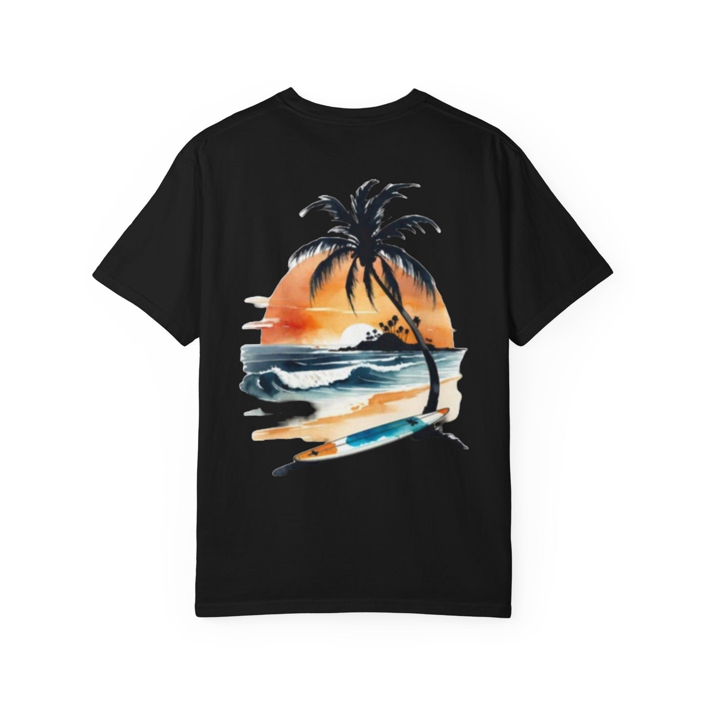 Hawaii Skate Unisex Garment-Dyed T-Shirt - Fun Tropical Vibes