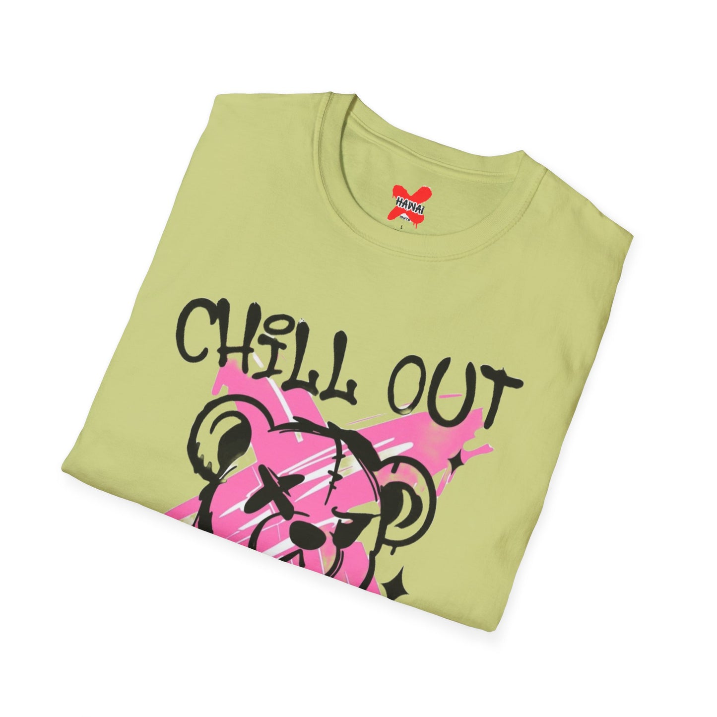 Chill Out Bear Graphic Tee for Relaxed Vibes