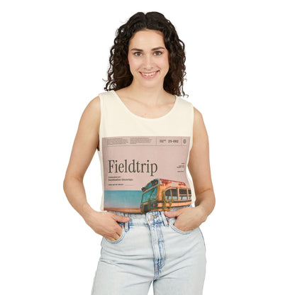 Fieldtrip Vintage Bus Tank Top — Retro Travel Graphic Tank