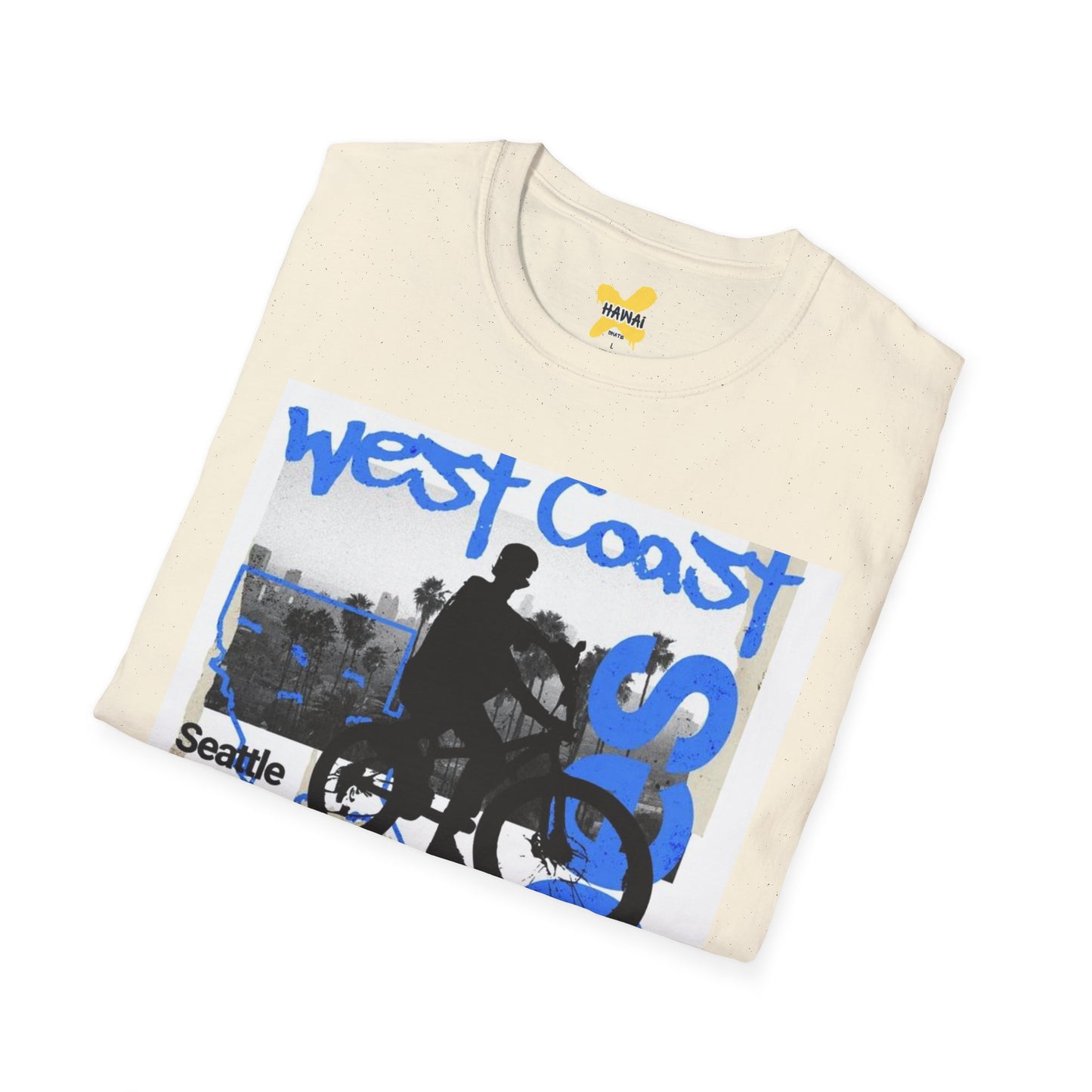 Vintage West Coast Graphic T-Shirt, Casual Tee, Summer Top, Gift for Travelers, Coastal Vibes Wear, Beach Day Shirt