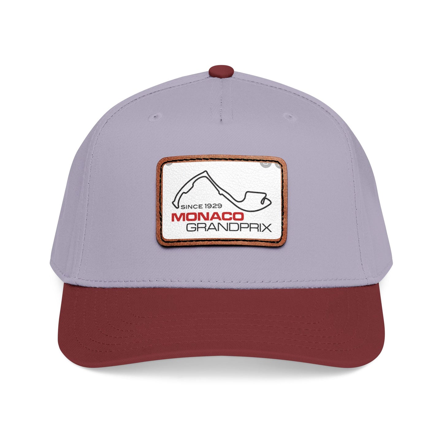 Monaco Grand Prix Leather Patch Baseball Cap