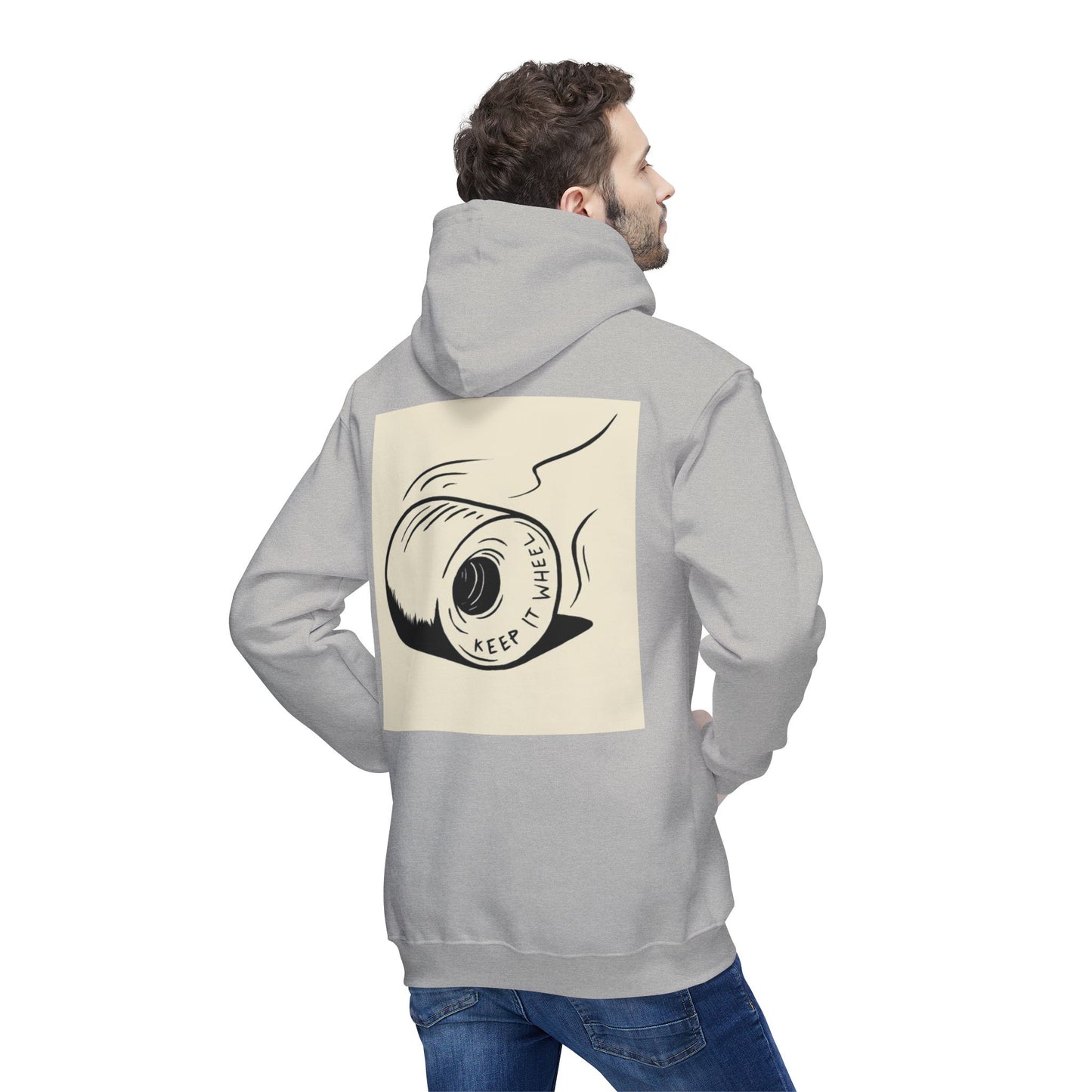 Unisex Hooded Sweatshirt, Made in US