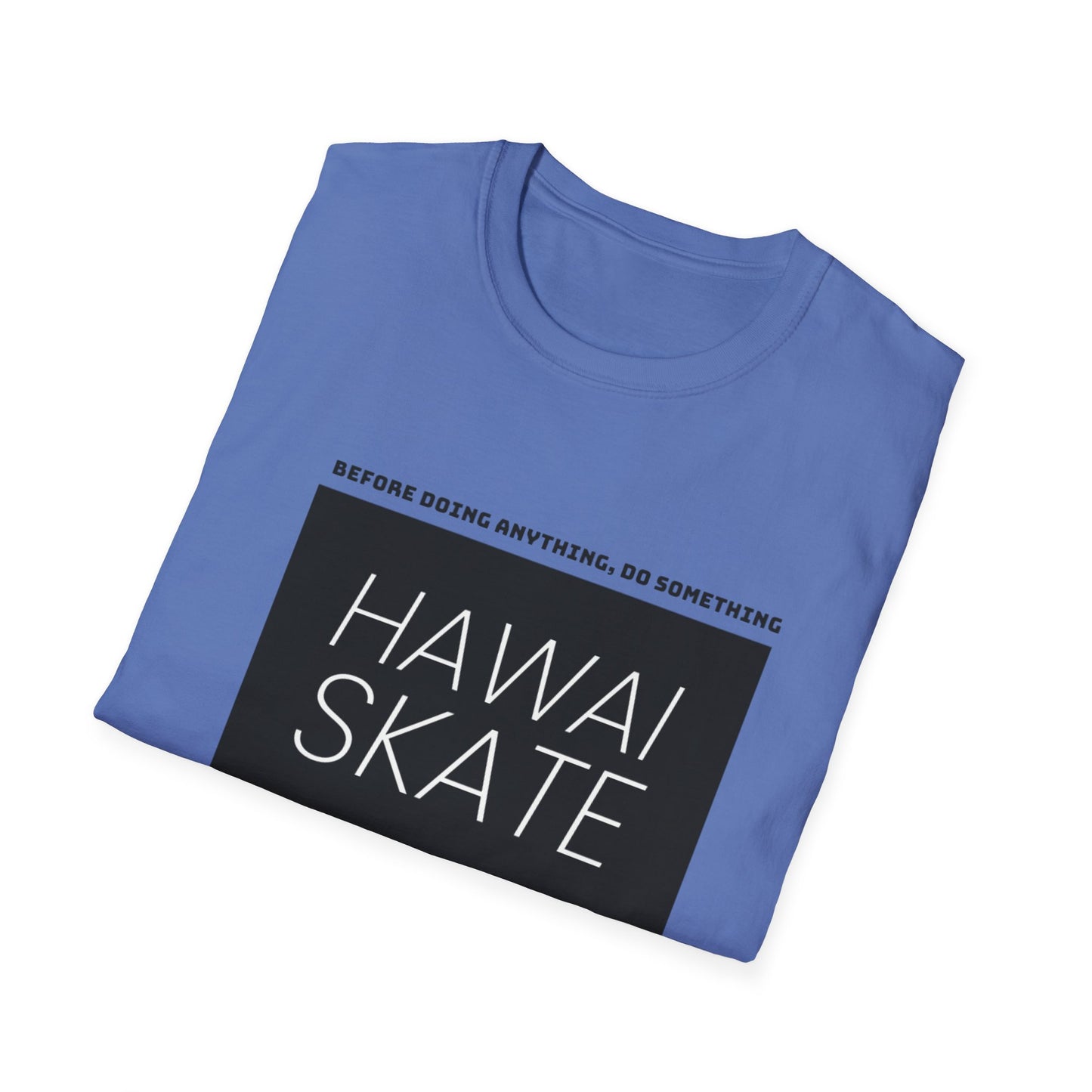 Hawaiian Skate Inspired T-Shirt, Casual Summer Wear, Skateboarder Gift, Beach Day, Graphic Tee, Cool Streetwear