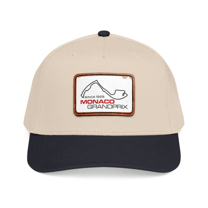 Monaco Grand Prix Leather Patch Baseball Cap