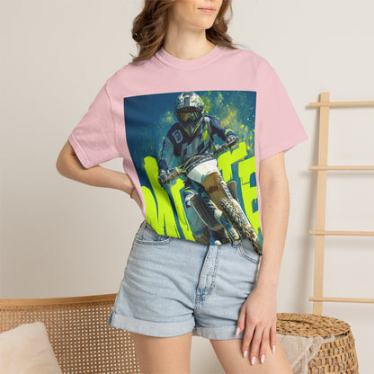 Motocross Dirt Bike Rider T‑Shirt — Extreme Off‑Road Racing Tee