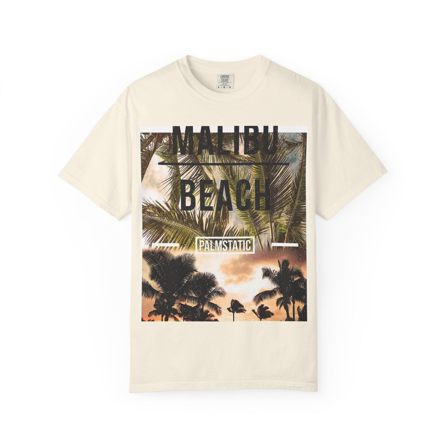 Malibu Beach Palm Photo T-Shirt