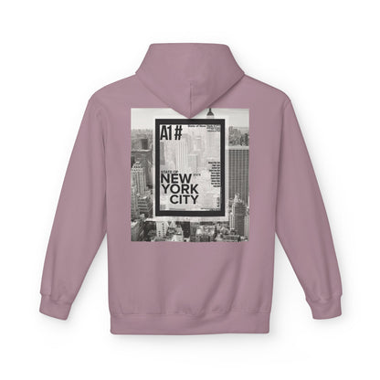Happy Vibes Unisex Fleece Hoodie - Smiley Face Design