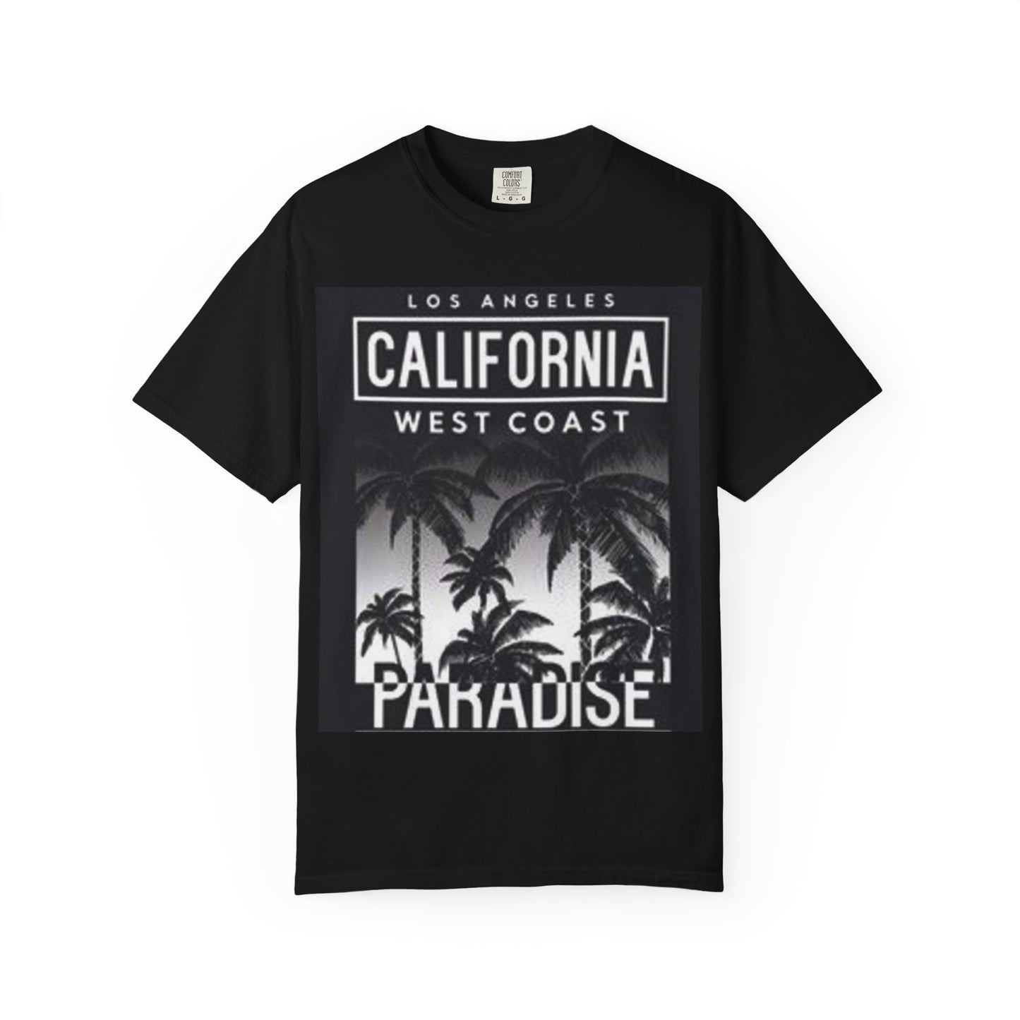 West Coast Paradise T-Shirt, Unisex Graphic Tee, California Style Shirt, Summer Vibes Top, Beachwear, Travel Souvenir
