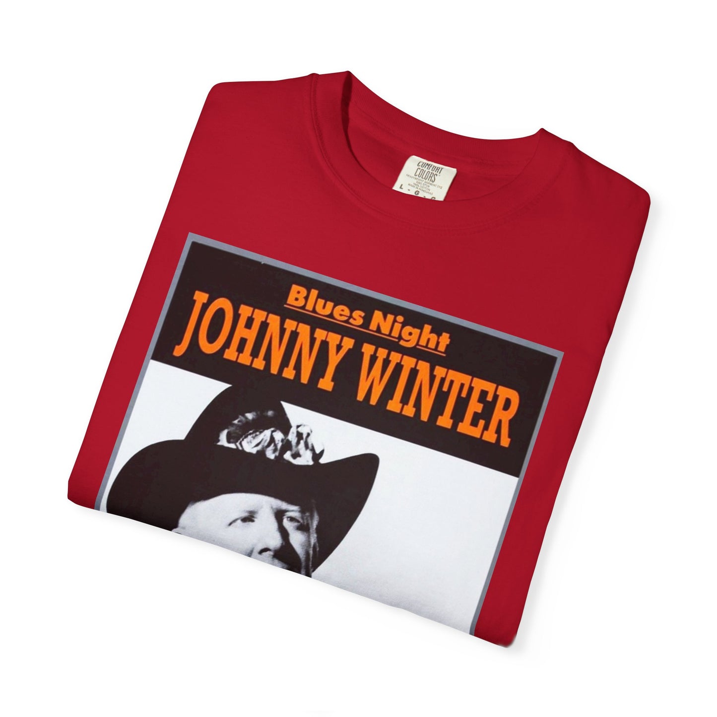 Vintage Johnny Winter Blues Night T-shirt