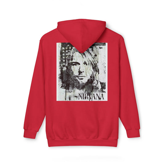 Nirvana Graphic Unisex Hooded Sweatshirt - Vintage Style, Made in US