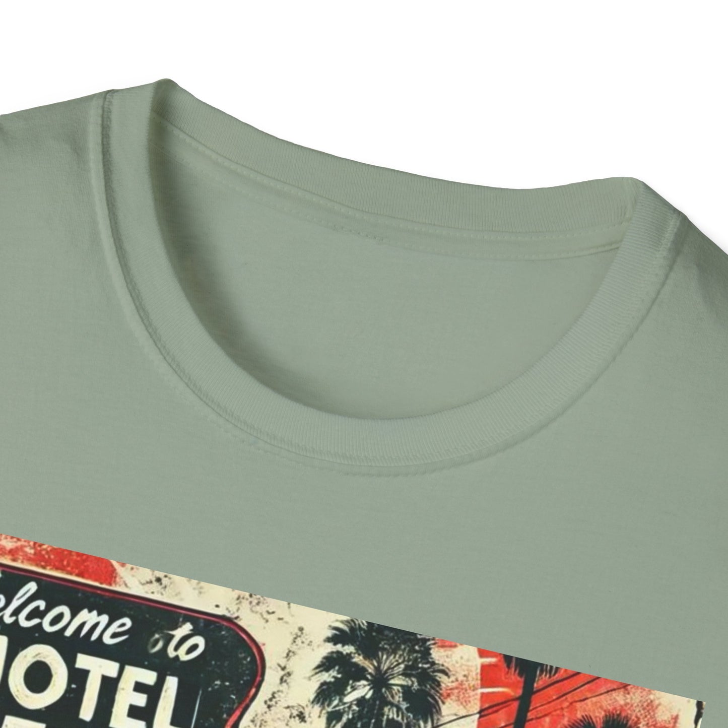 Vintage Hotel California Graphic T-Shirt – Perfect for Music Lovers