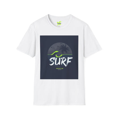 Surfing Club Unisex Softstyle T-Shirt | Chill Vibe Tee for Surf Lovers