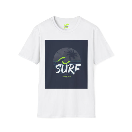 Surfing Club Unisex Softstyle T-Shirt | Chill Vibe Tee for Surf Lovers