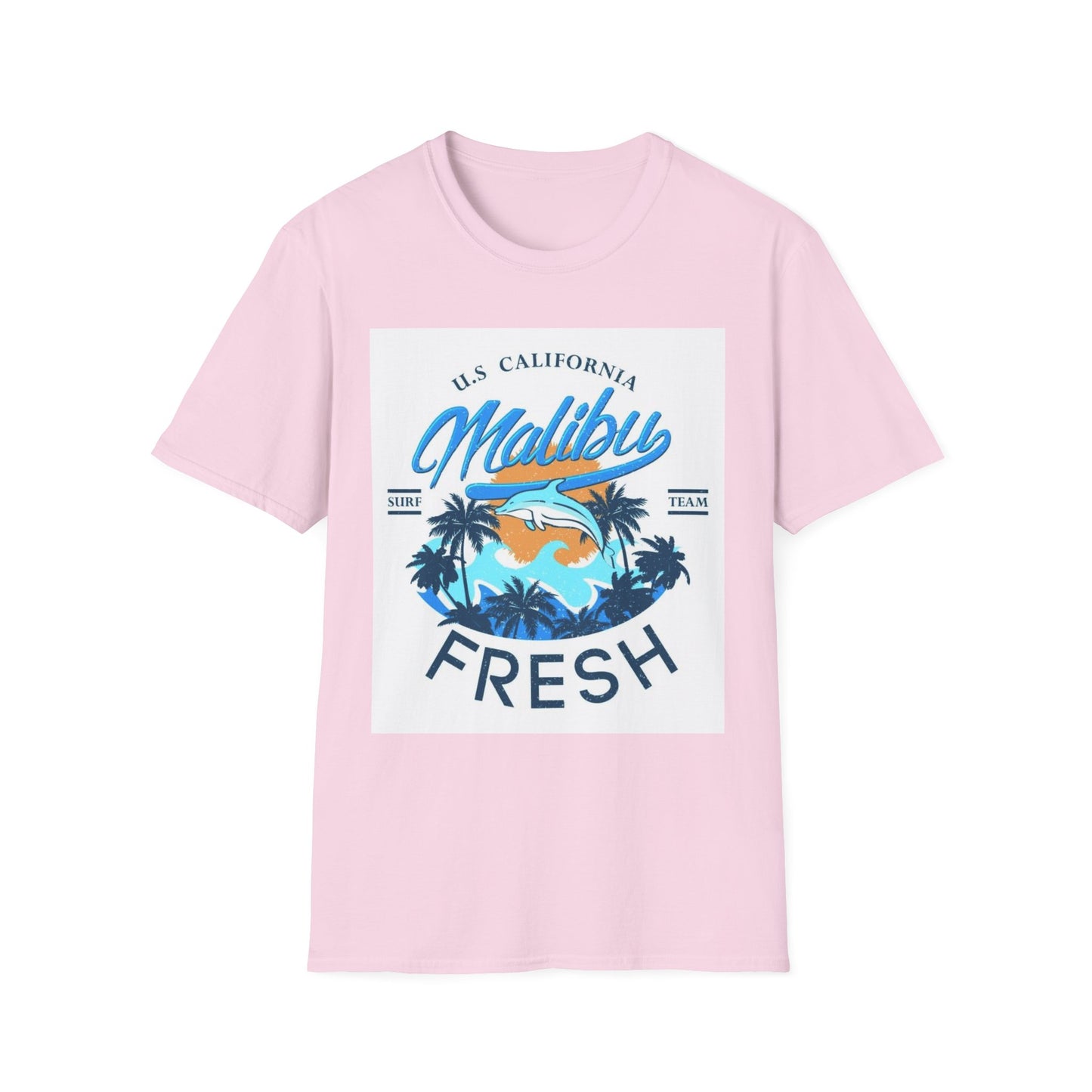 California Malibu Fresh Unisex T-Shirt - Soft and Casual Beach Vibe