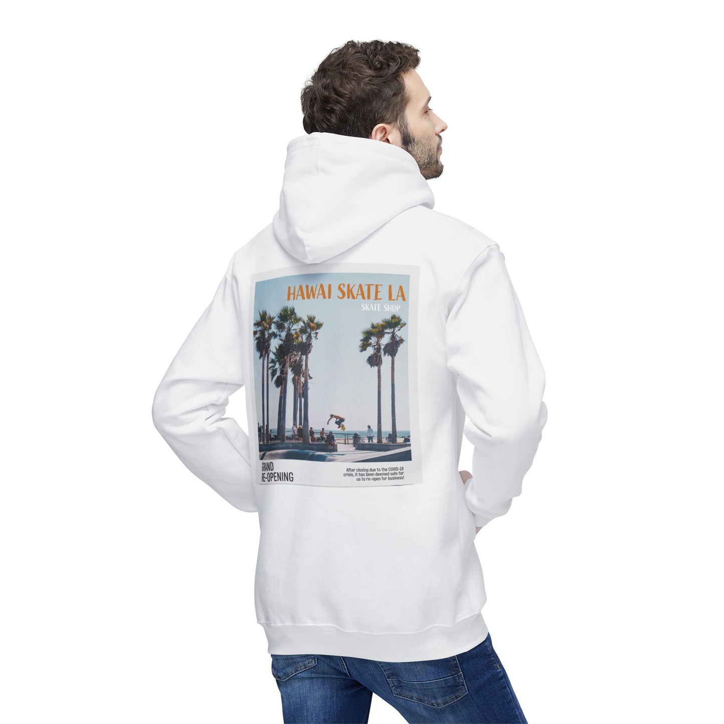 Unisex Hooded Sweatshirt - Vintage NYC Design for Music Lovers