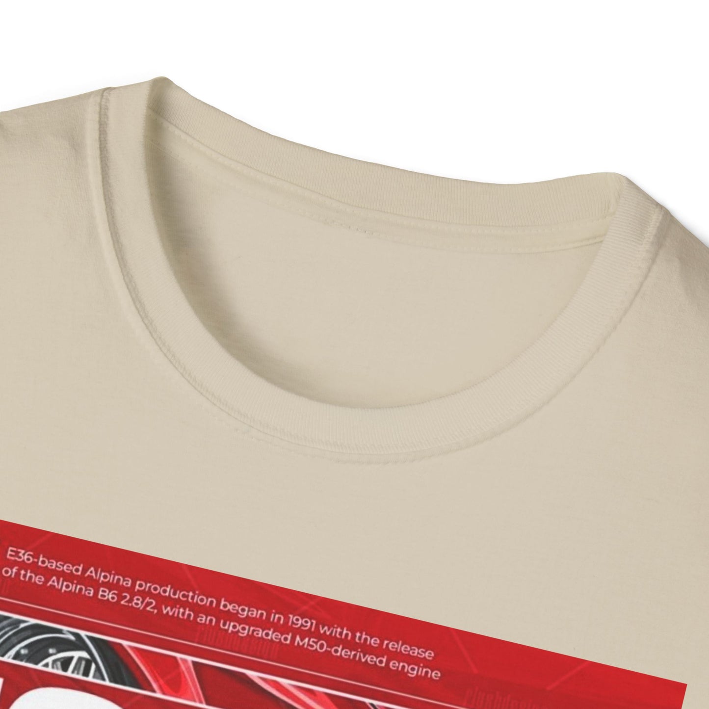 BMW E36 Graphic Unisex Softstyle T-Shirt, Car Enthusiast Tee, Vintage Auto Shirt, Gift for Him, Racing Apparel, Automotive Fashion