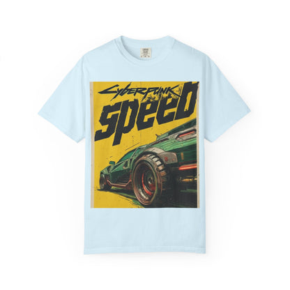 Cyberpunk Speed T-Shirt — Retro Racing Car Graphic Tee