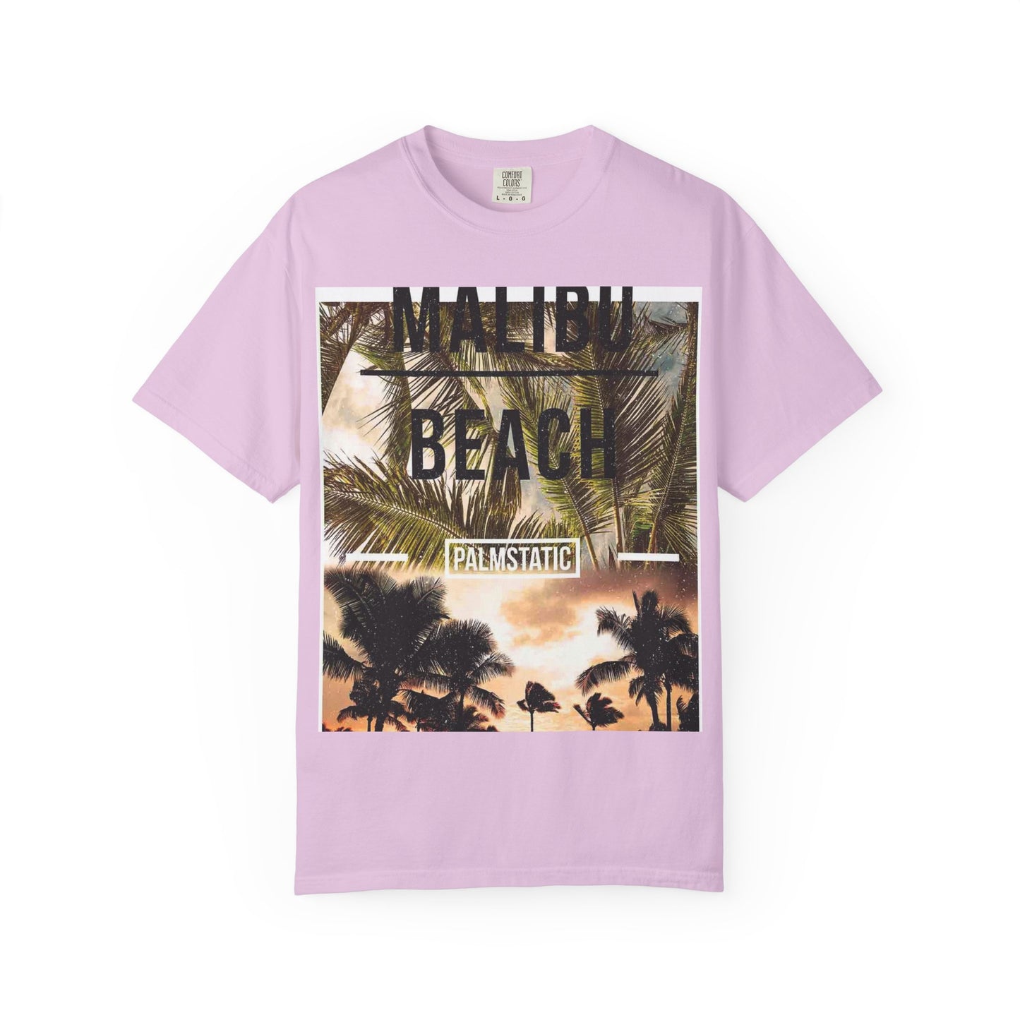 Malibu Beach Palm Photo T-Shirt